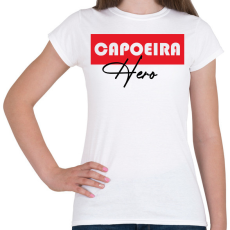 PRINTFASHION Capoeira hero - Női póló - Fehér