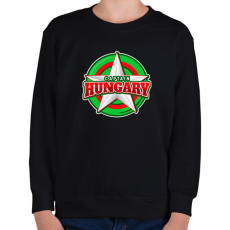 PRINTFASHION CAPTAIN HUNGARY - Gyerek pulóver - Fekete