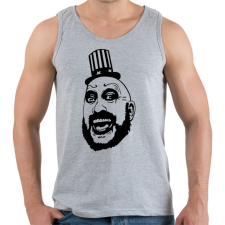 PRINTFASHION Captain Spaulding - Férfi atléta - Sport szürke atléta, trikó