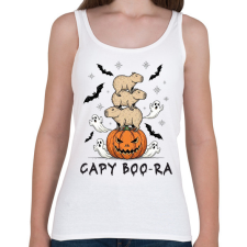 PRINTFASHION Capyboora - Női atléta - Fehér női trikó