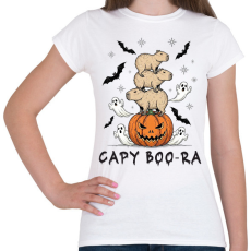 PRINTFASHION Capyboora - Női póló - Fehér