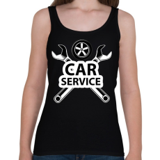 PRINTFASHION Car service - Női atléta - Fekete