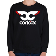 PRINTFASHION Carl Cox - Gyerek pulóver - Fekete