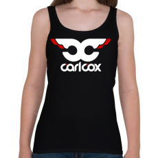 PRINTFASHION Carl Cox - Női atléta - Fekete