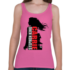 PRINTFASHION Carrie - Női atléta - Rózsaszín női trikó