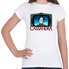 PRINTFASHION Cassandra - Női póló - Fehér női póló