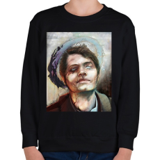 PRINTFASHION Castiel - Gyerek pulóver - Fekete