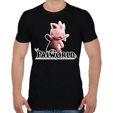 PRINTFASHION Cattiva - palworld - Férfi póló - Fekete férfi póló