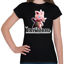 PRINTFASHION Cattiva - palworld - Női póló - Fekete női póló