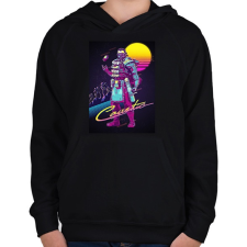 PRINTFASHION Caustic Retro - Apex Legends - Gyerek kapucnis pulóver - Fekete gyerek pulóver, kardigán