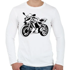 PRINTFASHION cbr650r - Férfi hosszú ujjú póló - Fehér
