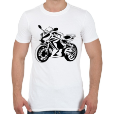 PRINTFASHION cbr650r - Férfi póló - Fehér férfi póló