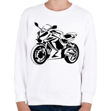 PRINTFASHION cbr650r - Gyerek pulóver - Fehér gyerek pulóver, kardigán