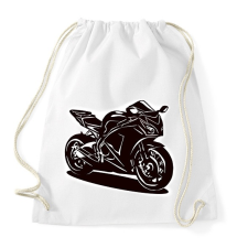 PRINTFASHION cbr firebla - Sportzsák, Tornazsák - Fehér tornazsák