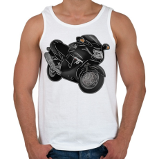 PRINTFASHION cbrxx - Férfi atléta - Fehér