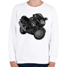 PRINTFASHION cbrxx - Gyerek pulóver - Fehér gyerek pulóver, kardigán