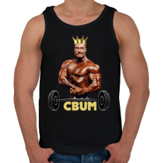 PRINTFASHION Cbum - Férfi atléta - Fekete
