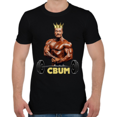 PRINTFASHION Cbum - Férfi póló - Fekete
