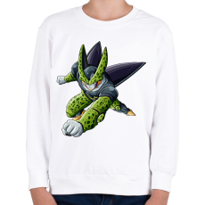 PRINTFASHION Cell - Gyerek pulóver - Fehér
