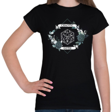 PRINTFASHION Chaotic Goth - Női póló - Fekete női póló