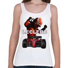 PRINTFASHION Charles Leclerc - Női atléta - Fehér