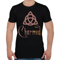 PRINTFASHION Charmed - Férfi póló - Fekete