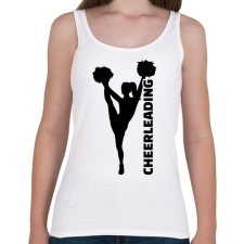 PRINTFASHION Cheerleading - Női atléta - Fehér női trikó