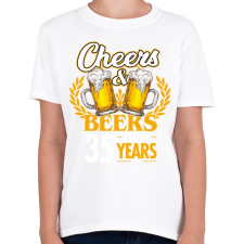 PRINTFASHION Cheers & Beers - 35 - Gyerek póló - Fehér gyerek póló