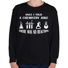 PRINTFASHION Chemistry joke (white) - Gyerek pulóver - Fekete