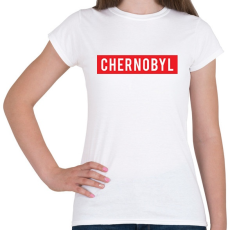 PRINTFASHION Chernobyl - Női póló - Fehér