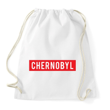 PRINTFASHION Chernobyl - Sportzsák, Tornazsák - Fehér tornazsák