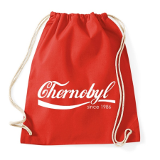 PRINTFASHION Chernobyl - Sportzsák, Tornazsák - Piros tornazsák