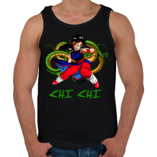 PRINTFASHION CHI CHI - Férfi atléta - Fekete