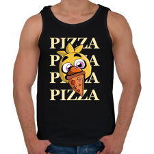 PRINTFASHION chica 2 - Férfi atléta - Fekete atléta, trikó