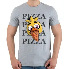 PRINTFASHION chica - Férfi póló - Sport szürke férfi póló