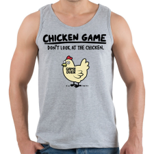PRINTFASHION CHICKEN GAME - Férfi atléta - Sport szürke atléta, trikó