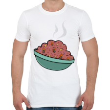 PRINTFASHION Chilis bab - Férfi póló - Fehér férfi póló