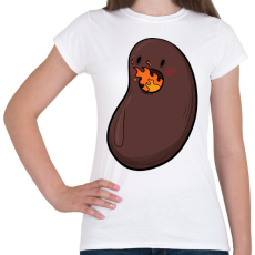 PRINTFASHION Chilis bab - Női póló - Fehér