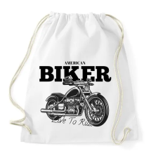 PRINTFASHION Chopper  - Sportzsák, Tornazsák - Fehér tornazsák
