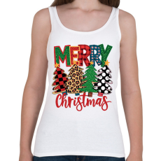 PRINTFASHION Christmas - Női atléta - Fehér