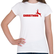 PRINTFASHION CHRISTMAS - Női póló - Fehér női póló