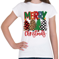 PRINTFASHION Christmas - Női póló - Fehér