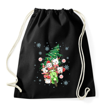 PRINTFASHION Christmas Vespa - Sportzsák, Tornazsák - Fekete tornazsák