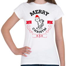 PRINTFASHION ChristmASS3 - Női póló - Fehér női póló