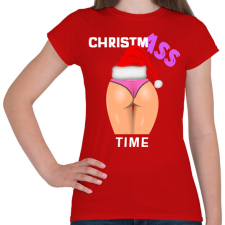 PRINTFASHION ChristmASS 2 - Női póló - Piros női póló