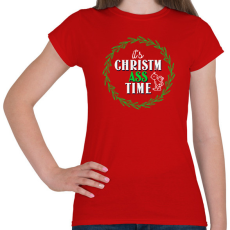 PRINTFASHION ChristmASS 6 - Női póló - Piros
