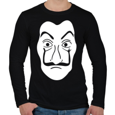 PRINTFASHION Ciao Bella  - Férfi hosszú ujjú póló - Fekete férfi póló