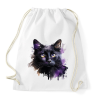 PRINTFASHION Cica - Sportzsák, Tornazsák - Fehér
