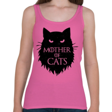 PRINTFASHION Cicák anyukája - Női atléta - Rózsaszín