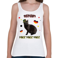 PRINTFASHION Cicc-cicc - Germany - Női atléta - Fehér női trikó